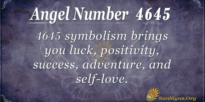 4645 angel number