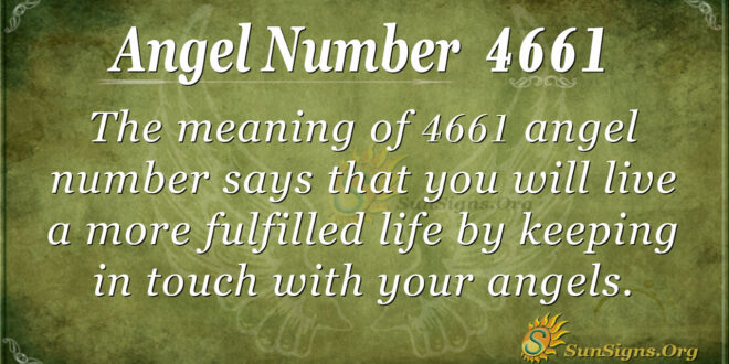 4661 angel number