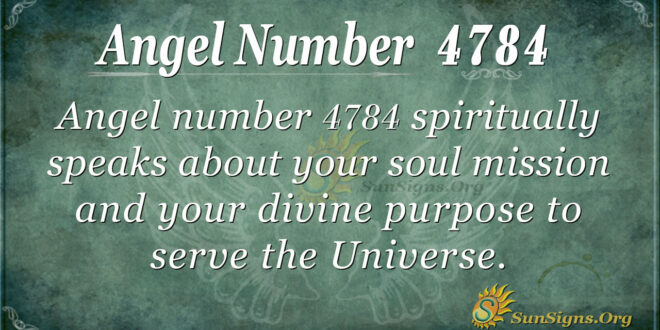 4784 angel number