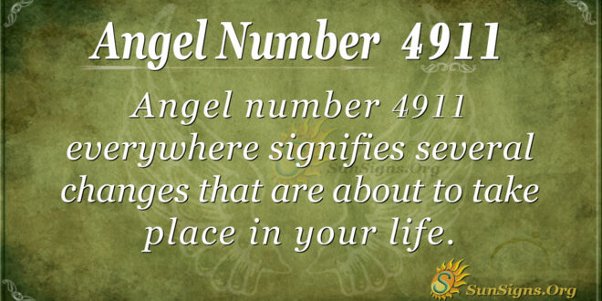 4911 angel number