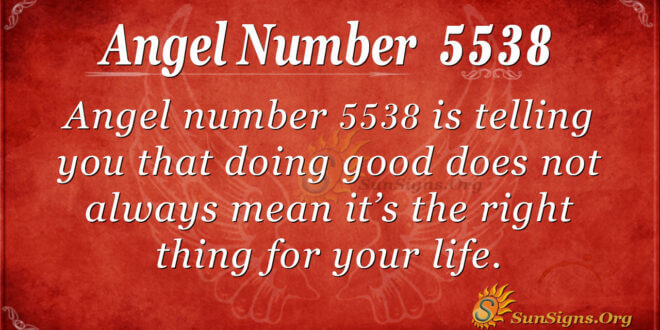5538 angel number