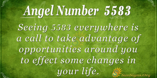 5583 angel number