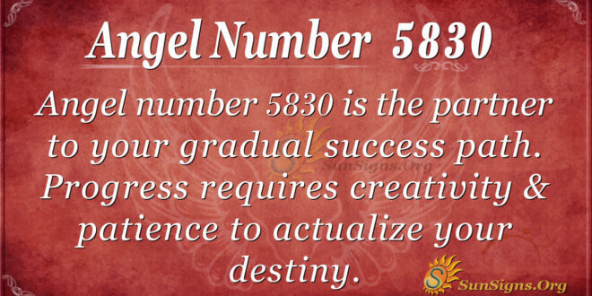 5830 angel number