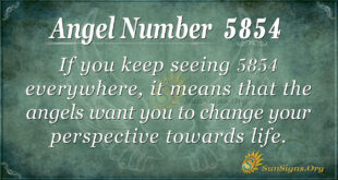 5854 angel number