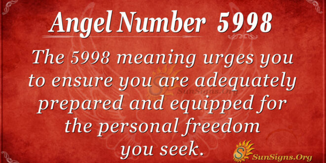 5998 angel number