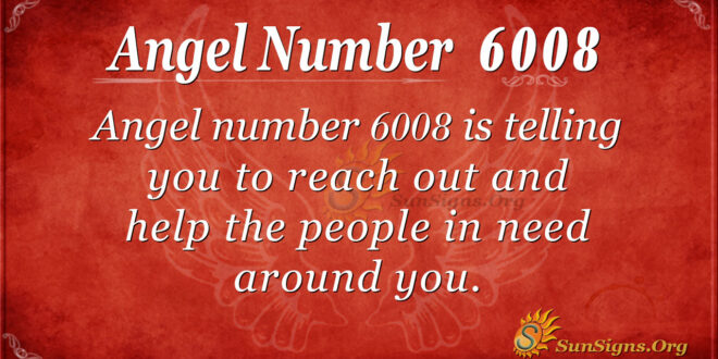 6008 angel number