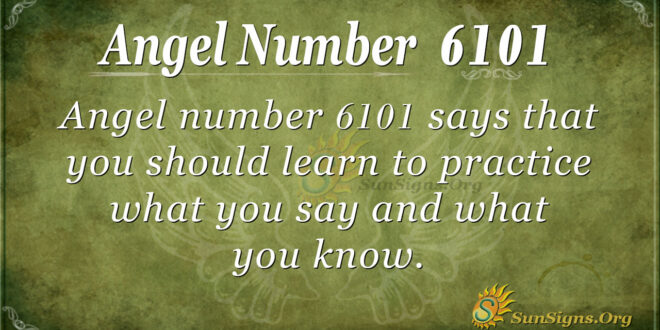 6101 angel number