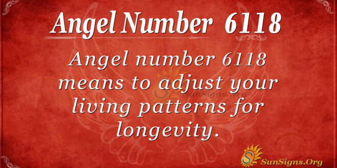 6118 angel number