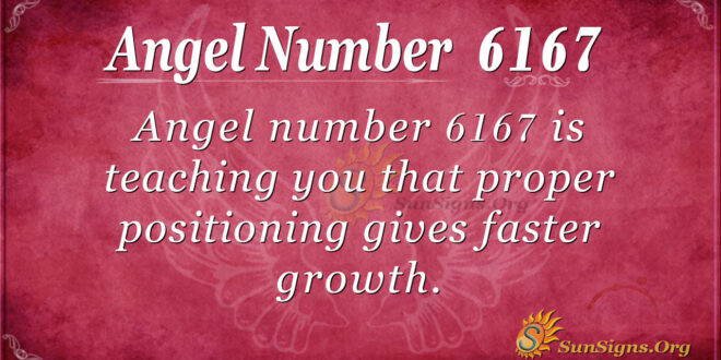 6167 angel number