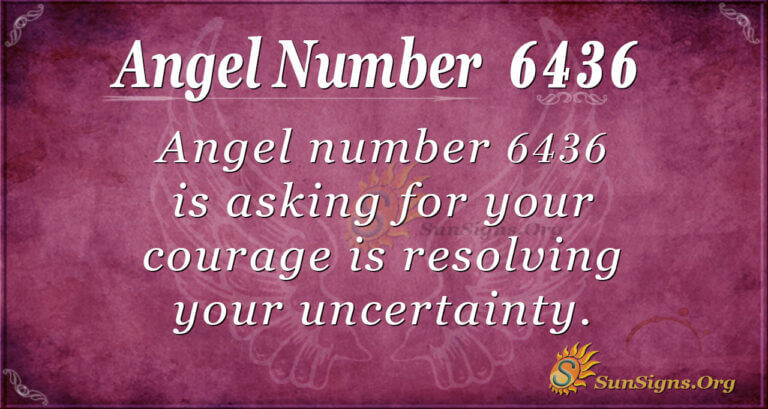 Angel Number 6436 Meaning: Resolving Doubts | SunSigns.Org