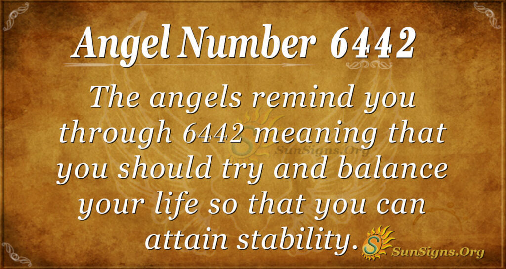 6442 angel number