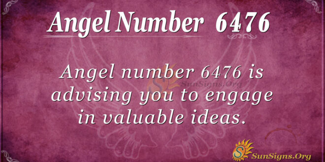 6476 angel number