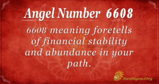 6608 angel number