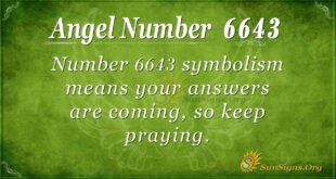 6643 angel number