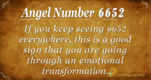 6652 angel number