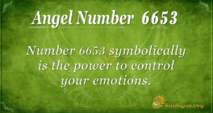 6653 angel number