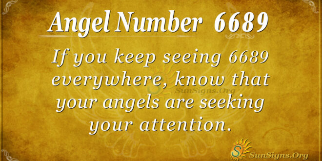 6689 angel number