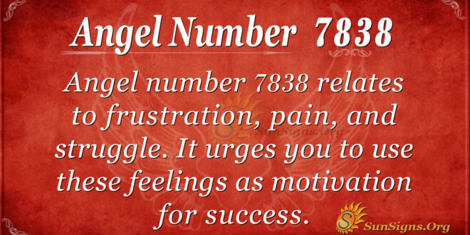 7838 angel number