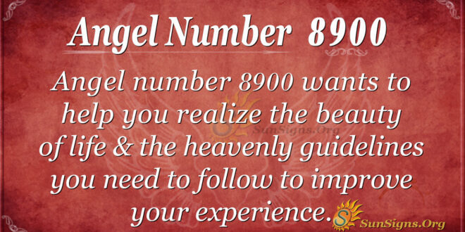 8900 angel number