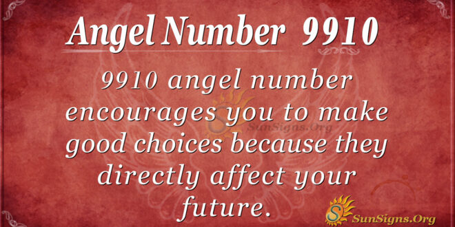 9910 angel number