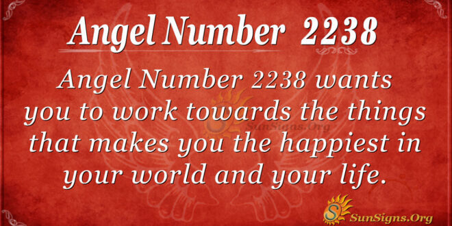 2238 angel number