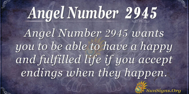 2945 angel number