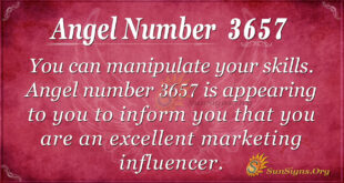 3657 angel number