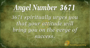 3671 angel number