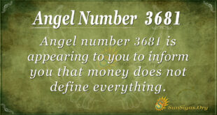 3681 angel number