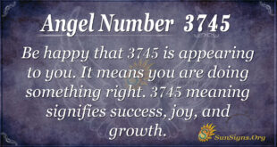 3745 angel number