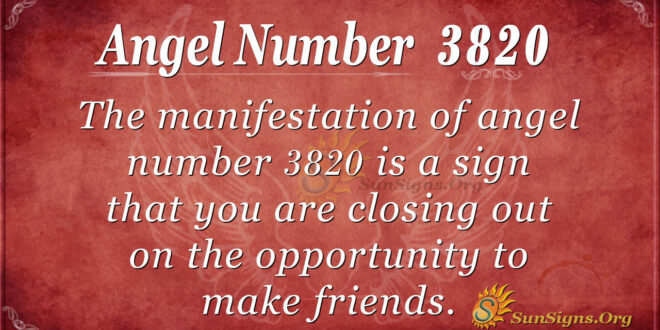 3820 angel number