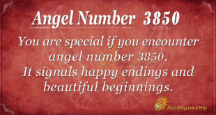 3850 angel number
