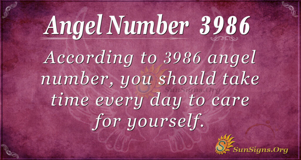 3986 angel number