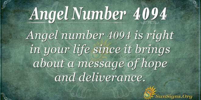 4094 angel number