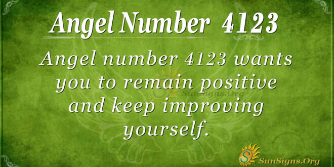 4123 angel number