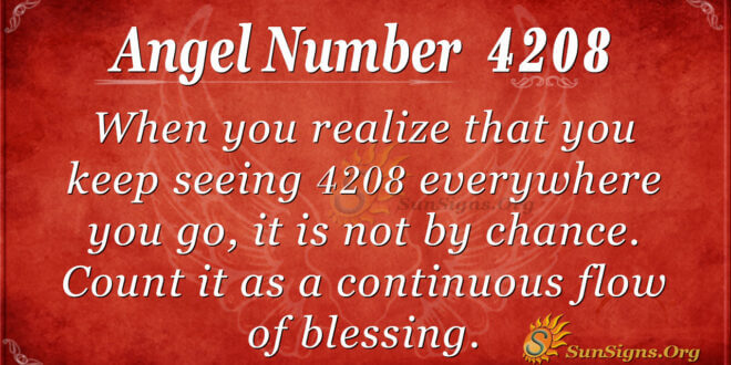 4208 angel number