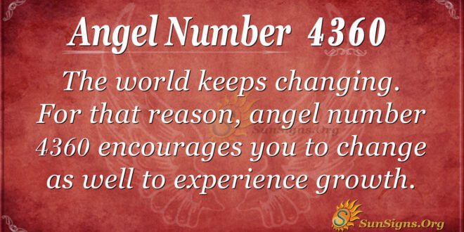 4360 angel number
