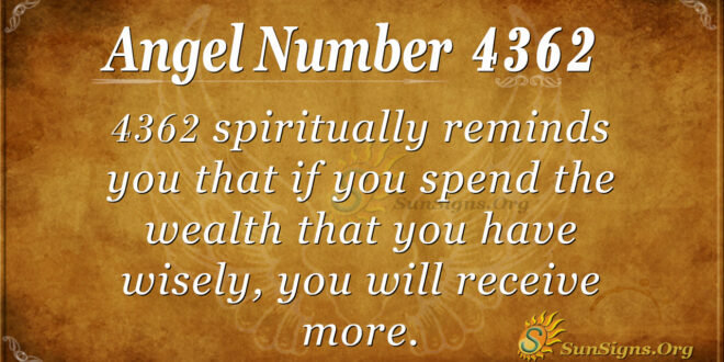 4362 angel number