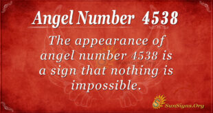4538 angel number