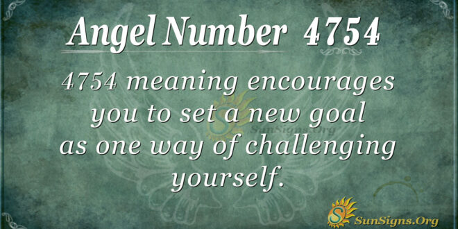 4754 angel number