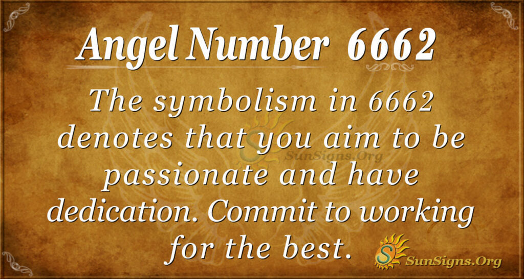 6662 angel number