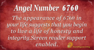6760 angel number