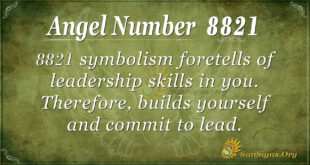 8821 angel number