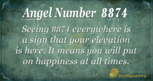 8874 angel number