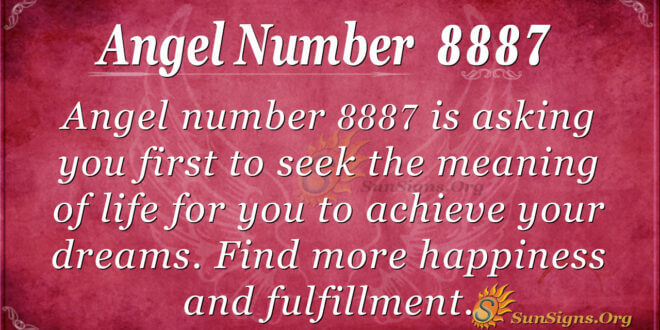 8887 angel number