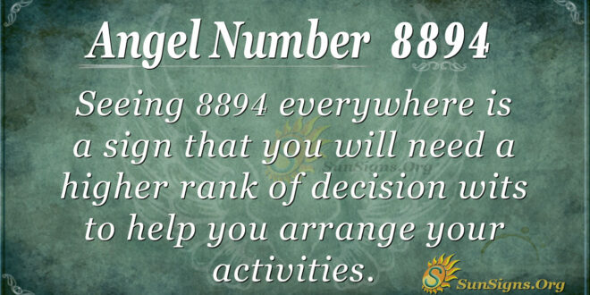 8894 angel number