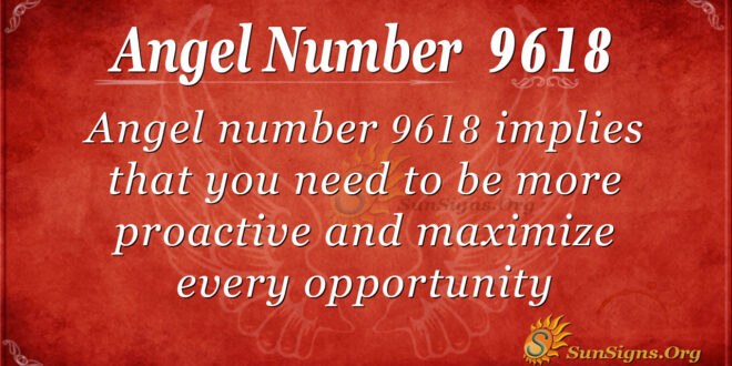 9618 angel number