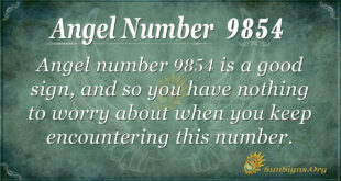 9854 angel number