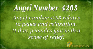 4203 angel number