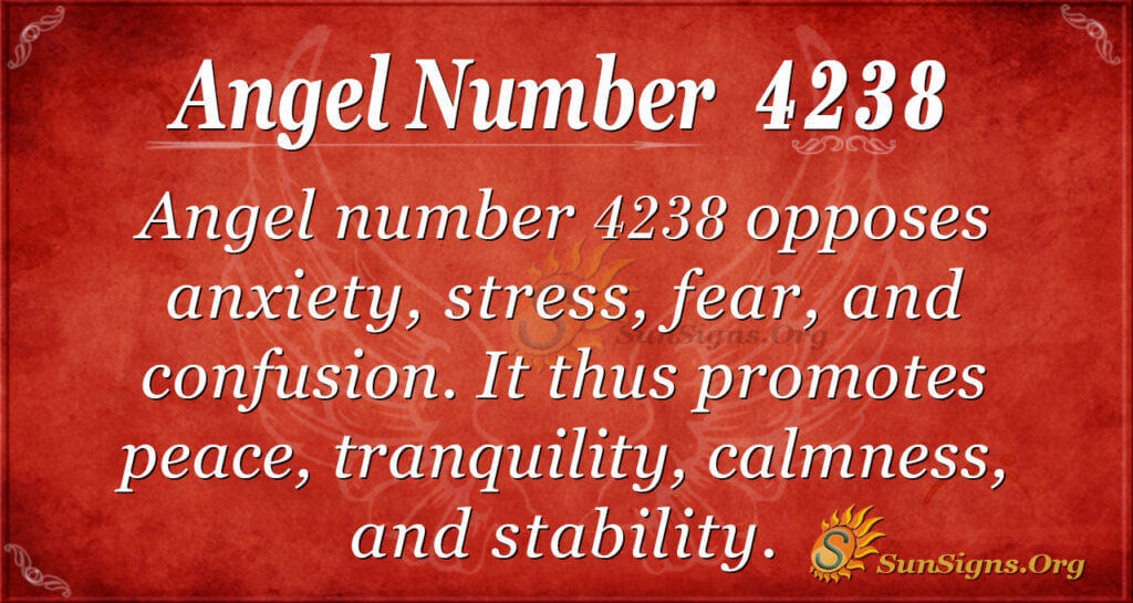 4238 angel number